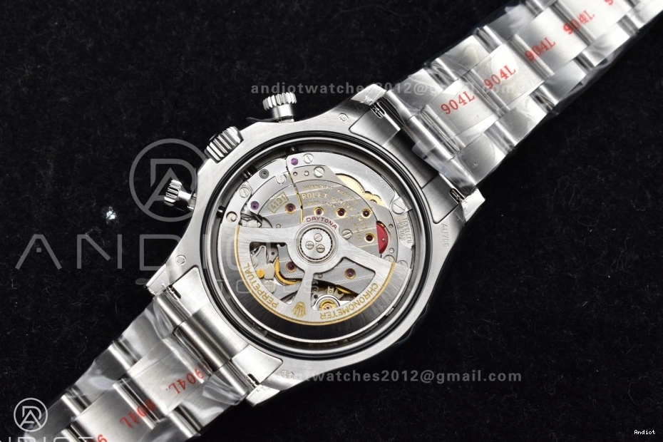 QF 1:1 on Edition Best Dial SS 126509 Daytona Black Silver SH4131 Bracelet V5 0522